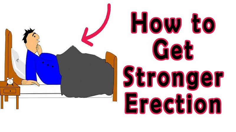 get strong erection