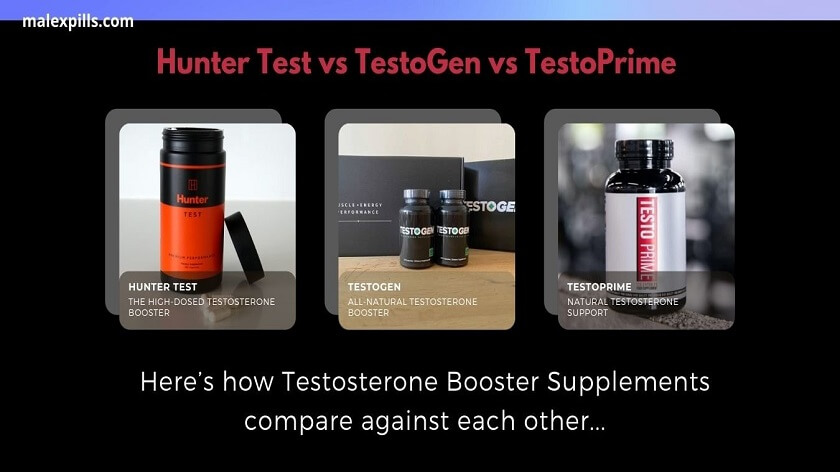 Testosterone Booster Supplements [Top 3] Choose The Best